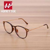 Klassische optische Brille, Vintage-Stil, Anti-Blaulicht-Brillengestell für Männer und Frauen, Computer, Gaming, klare Linse, Blu-Rays-Blockierung