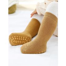 Lawadka Newborn Socks for Girls Anti Slip Cotton Baby Boy Socks Winter Thick Terry Infant Baby Girls Socks Age for 0 to3 Years