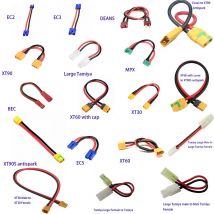 XT30 XT60 XT90 XT90S EC2 EC3 EC5 Tamiya MPX Deans JST Stecker auf Buchse Verlängerungskabel Draht 14awg 10/15 cm für RC Batterieladegerät