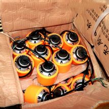 70 mm 90 mm elektrisches Skateboard, 350 W, 600 W Motor, kabelloser Nabenmotor, PU-Abdeckung für Single Drive oder Dual Drive elektrisches Longboard