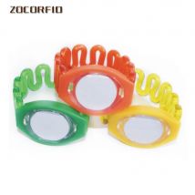 Pulsera inteligente EM4100 con Control de acceso, reloj resistente al agua, con tarjeta de proximidad, 125Khz, envío gratis, 10 piezas