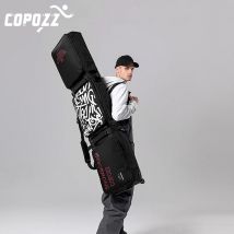 COPOZZ Erwachsene Ski Taschen 158cm 168cm Big Roller Snowboard Tasche mit Rädern Wasserdichte Rucksack Einzelnen Schulter Tasche Snowboard abdeckung