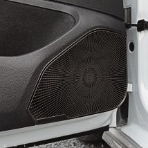 Für Volkswagen VW Golf Mk7 7,5 2013-2020 Edelstahl Auto Tür Panel Lautsprecher Pad Lautsprecher Abdeckung Trim Rahmen Aufkleber zubehör