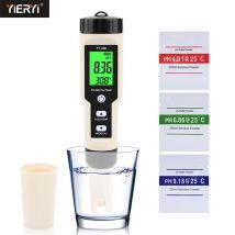 Yieryi 4 in 1 h2/orp/temp/ph meter 0,01 auflösung hochgenauer wasser qualitäts tester ppb/ppm meter für trinkwasser aquarien