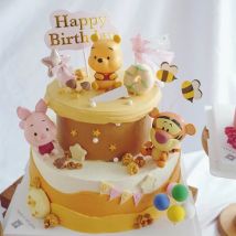 Disney kinder Geburtstag Kuchen Dekoration Winnie the Pooh Ferkel Schwein Tigger Geburtstag Artikel