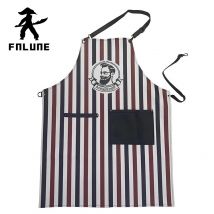FnLune Leder Material Friseur Schal Salon Barber Schürze Wasserdicht Farbstoff Haar Friseur Cape Friseursalon Cape Barber