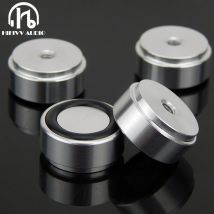 Aluminium füße pads für HIFI audio verstärker Lautsprecher Chassis puffer Absorption Dämpfung Aluminium füße matten 20*10mm