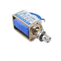 JF-1039 1039B dc 12V 25N skok 10mm typ ciągnięcia liniowy elektromagnes elektromagnetyczny