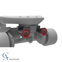 Skateboard Xlite100 Licht Warnung Led-leuchten Wasserdichte USB Aufladbare Nacht Warnlampe 2 Stücke Für Longboard Elektrische Roller