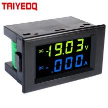 Mini Digital HD typ DC spannung amperemeter dual display digital display LCD digital display D85-3050AG AC220V 10A 50A