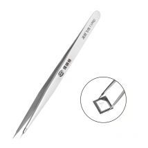 Precision Tweezers Stainless Steel Fingerprint Fly Wire Tweezer Electronics Phone Repair Tools