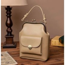 NIGEDU frauen schulter taschen Koreanischen stil Metall Schnalle clip Damen Handtaschen PU Leder dame Schlinge tasche weiblichen Crossbody-tasche geldbörsen