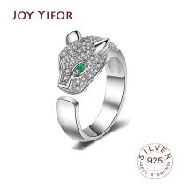 Ringe aus echtem 925er-Sterlingsilber für Damen, Zirkon, Tierlinie, Vantage, minimalistische, dünne Kreis-Edelsteinringe, edler Schmuck