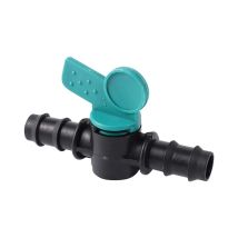 Bewässerungs wasser geschwindigkeit regelventil 1/2 Zoll Gartens ch lauch anschluss Doppel-Widerhaken-Rohrleitung Wasser ventil Wasser leitungs anschluss 1St