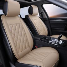 Autositzkissen Leder Sitzbezug Autositzschutz Kissensitz Auto Vordersitze Bezüge Luxus Autositz Cape 5-Sitzer
