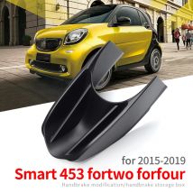 für Smart 453 fortwo forfour 2015 ~ 2019 Auto Armlehne Mitte Aufbewahrungsbox Innenzubehör Schwarz