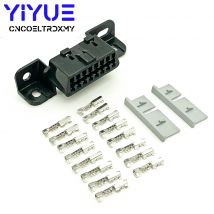 OBD2 16Pin Buchse Obd 2 Adapter Diagnoseschnittstelle Obd Ii Buchse Drahtbuchsen