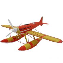 Macchi M.C.72 Baustein-satz-wasserflugzeug Flugzeug Fahrzeug Falten Handgemachte 3D Papier Modell DIY Papercraft Kunst Teens Erwachsene Origami Handwerk Spielzeug ZX-072