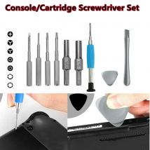10-in-1 Phillips Triwing Screwdriver Bit Set Console/Cartridge Repair Tool For Nintendo Switch NES N64 NGC Wii GBC Sega etc.