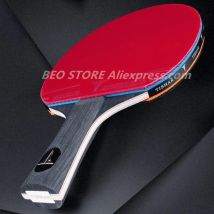 TIBHAR Tischtennisschläger, 6/7/8/9 Sterne, klebrige Gummi-Pickel, professionell, hochwertig, Original TIBHAR Schläger, Tischtennisschläger