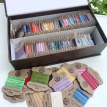 MeiSi Wax Thread Flax Line 0.35 0.45 0.55 0.65 Handmade Leather Woven Natural Environmental Protection High-End Dedicated  Wire