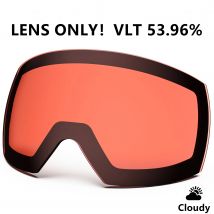 Maxjuli Ski Goggles Only Lens Winter Snow Sports with Anti-fog for Men Women Youth Skiing Skating mask ONLY LENS FOR M6