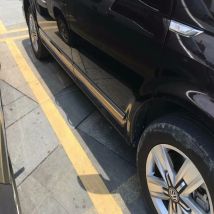 Für Volkswagen VW Transporter T6 Caravelle 2017 2018 2019 ABS Chrom Seite Tür Körper Schutz Molding Abdeckung Trim Zubehör
