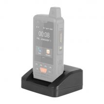 Cargador de escritorio para walkie talkie Anysecu 4G-P3 POC Radio UNIWA F50