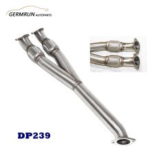 Racing Performance SS Catless Exhaust Downpipe Y-pipe fit for Niss@n 04-15 GTR GT-R R35