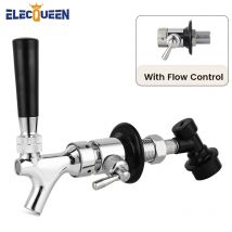 Hause Brauen Bier Tap Wasserhahn mit Flow Control Ventil, UNS Standard Fassbier Wasserhähne Einstellbare Fass Spender Ball Lock Trennen Kit