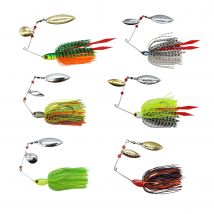 Mycena 16G & 18G & 21G spinner köder Bass jig Geschwätz köder angeln locken chatterbait Angeln Kit wobbler Für Bass Fishing Tackle