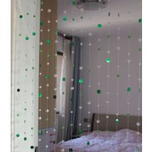 Indoor Hause wohnzimmer Partition Glas bead Vorhänge PVC pailletten Ornamente shop fenster Dekorationen lieferungen