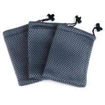 LFPU 5/10pcs/lot Nylon Drawstring Mesh Jewelry Bag 9*13.5cm Mesh Gift Pouches For Gift Glasses Phone Jewelry Packing