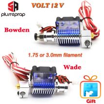 Neueste V6 J-Kopf Ganzmetall Hotend Wade oder Bowden Extruder Heizung Thermistor Lüfter Düse Kühlkörper für 1,75/3mm 3D Drucker Teil