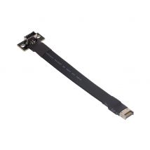 USB 3.1 GEN2 Type-E to Type-E Extension Cable Internal USB3.1 Type E Male to Female Elbow Cable w Screw Holes for Motherboard