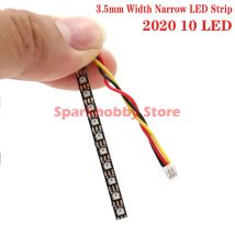 3,5-mm-Ancho-WS2812-Platz, flexibler Chip, 5 V, mit 10 2020 LED-RGB-IC, integriert 50 mm für Straßenbahn, Whoop FPV
