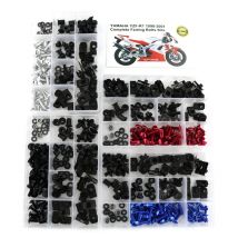 Kit Completo di Bulloni per Carenatura Moto Compatibile con Yamaha YZF-R1 YZF R1 1998 1999 2000 2001, Viti per Carrozzeria e Parabrezza, Clip per Carenatura