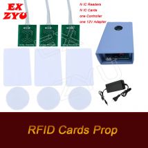 RFID Karte Prop real life escape zimmer spiel ort ID karte auf rechts karte sensoren zu entkommen die kammer zimmer