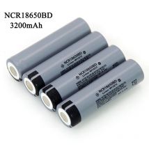Nuova batteria ricaricabile al litio NCR18650BD 3200mAh 18650 3.7V scarica 10A per torcia elettrica