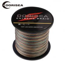 DORISEA Neue Camo 8 Stränge Top Qualität 100 M 300 M 500 M 1000 M 1500 M 2000 M PE Extreme Geflochtene Angelschnur Draht Pesca