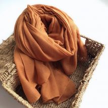 solid colour scarfs for ladies big size 150*190 woman hijab  turban for women