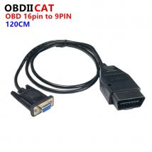 Auto db15 Stecker Verlängerung kabel 1,5 m obd 2 obd2 Stecker auf db15 Stecker db9 Stecker obd2 rs232 9-polige Kabel diagnose schnitts telle
