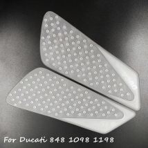 Motorrad Transparent Gas Tank Seiten Traktion Knie Protector Anti Slip Pad Für Ducati 848 1098 1198 848/1098/1198
