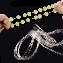 1Roll Transparent Elastische Kristall Line Sicke Schnur String Draht Gewinde Für Schmuck, Die DIY Halskette Armband Zubehör