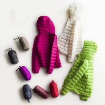 SEDUTMO Winter Ente Unten Jacke Frauen Ultra Licht Schlank Mantel Herbst Kurze Dünne Beiläufige Mit Kapuze Puffer Jacke ED1136