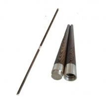 Wenge Hartholz Wushu Sticks Shaolin Sticks 2-abschnitt Qigong sticks Tai chi yangshengzhang Taiji