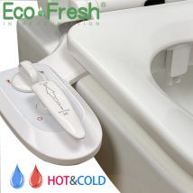 Bidet autopulente caldo e freddo Ecofresh per sedile wc spruzzatore d'acqua riscaldato doppio ugello acqua calda Bidet Non elettrico Shattaf
