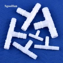 5 ~ 200 pz 4 ~ 13mm bianco PE connettore a t acquario serbatoio adattatore pompa aria tubo Pagoda