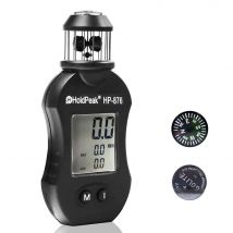 Il più recente anemometro portatile HP-876 misuratore digitale della velocità del vento che misura il volume dell'aria della velocità dell'aria per prese d'aria HVAC, la vela in barca, le riprese