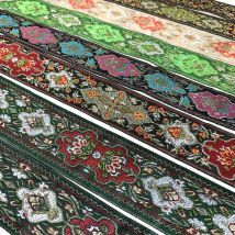 3 Yards 28-45MM Europe Lace Fabric Ribbon for Stage dress curtain sofa DIY Clothes Bag Accessories Embroidered Fabric Ribbon